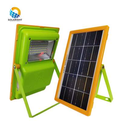 Solar Portable Charger monocrystal panel 6w 5v power bank 10000mah led lantern solar portable power bank charger powerbank